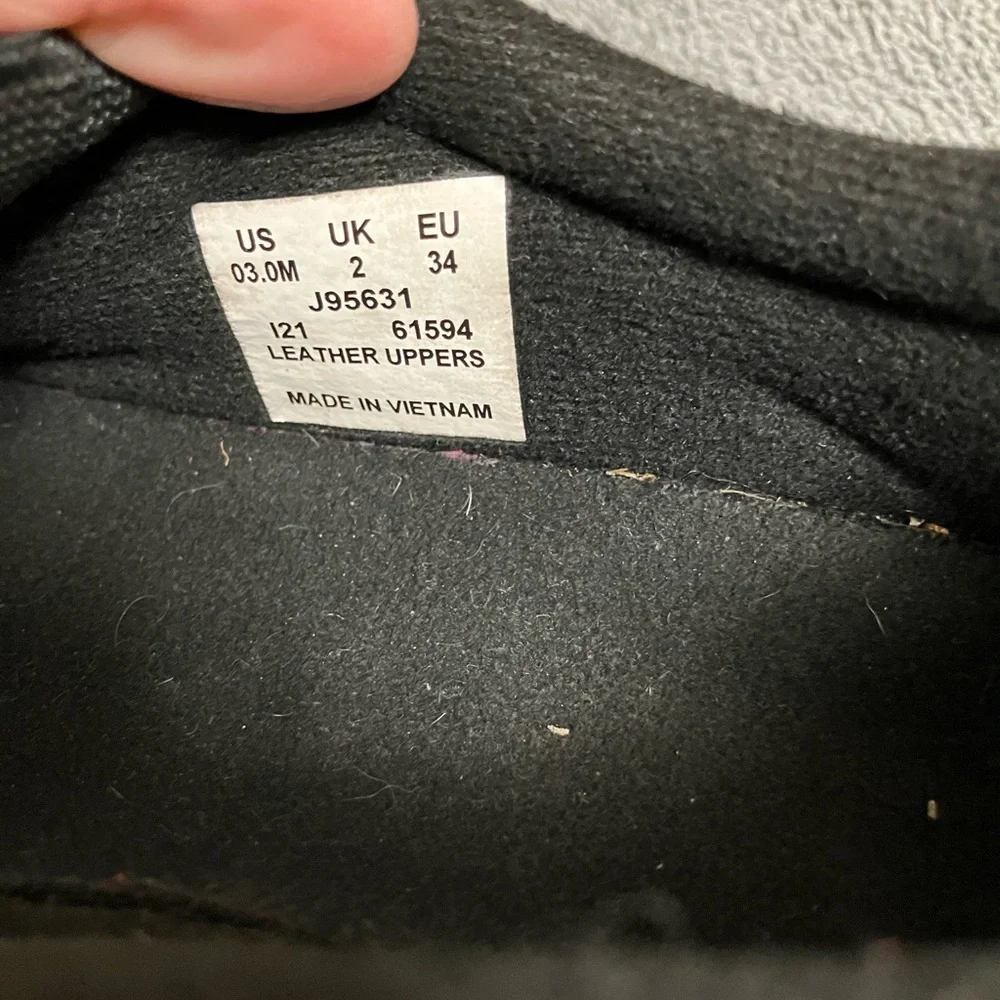 Merrell Kids Moccasins - Black and Gray - Picture 9 of 9